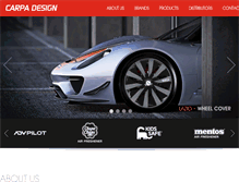 Tablet Screenshot of carpadesign.net